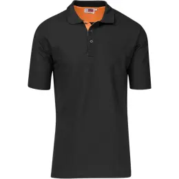 Mens Solo Golf Shirt Orange